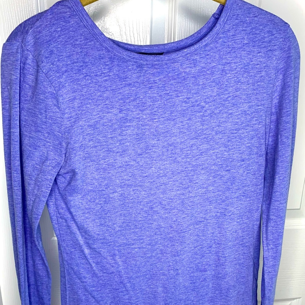 Victoria Secret Long sleeve Purple Shirt Size xs